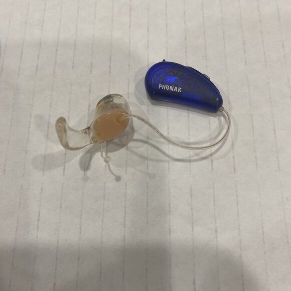 Phonak Audio Hearing Aids Left And Right 212 861 P With Zephyr Cleaning Box - Picture 3 of 13